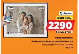 POWER Digital fotoramme tilbud