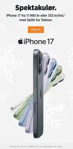 POWER iPhone 17 tilbud