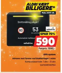 POWER GPS-system tilbud