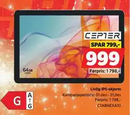 POWER Livlig IPS-skjerm tilbud