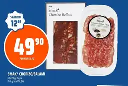 Coop Obs Smak* chorizo/salami tilbud