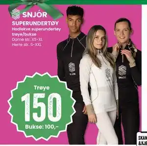 Sport Outlet SUPERUNDERTØY tilbud