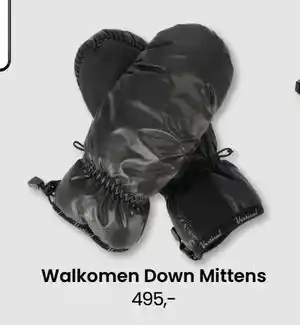 Sport Outlet Walkomen Down Mittens tilbud