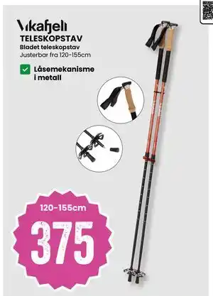 Sport Outlet TELESKOPSTAV tilbud