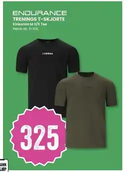 Sport Outlet TRENINGS T-SKJORTE tilbud