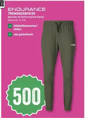 Sport Outlet TRENINGSBUKSE tilbud