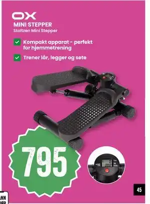 Sport Outlet MINI STEPPER tilbud