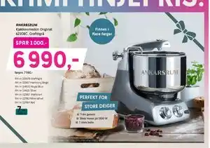 ELON ANKARSRUM Kjøkkenmaskin Original 6230BC tilbud