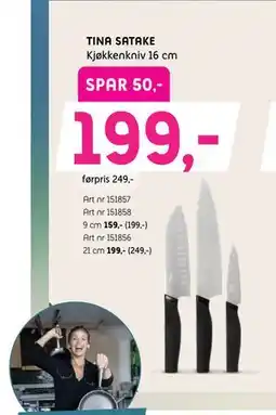 ELON Kjøkkenkniv 16 cm tilbud