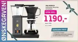 ELON OBH NORDICA kaffetrakter Blooming, antrasittgrå tilbud