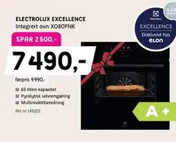 ELON ELECTROLUX EXCELLENCE Integrert ovn XO80PNK tilbud