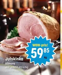 Eurocash Julskinka tilbud