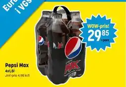 Eurocash Pepsi Max tilbud