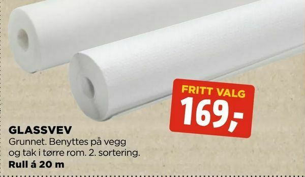 jem & fix Glassvev tilbud
