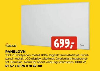 jem & fix Panelovn tilbud