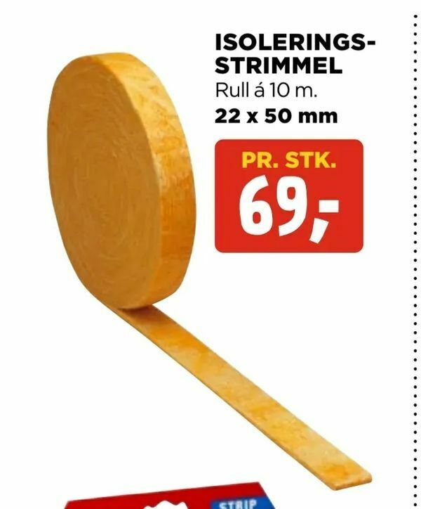 jem & fix Isoleringsstrimmel tilbud