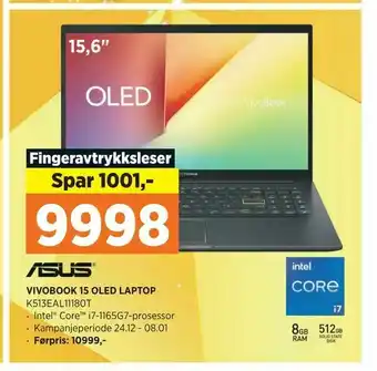 POWER Vivobook 15 oled laptop tilbud