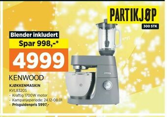 POWER Kjøkkenmaskin tilbud
