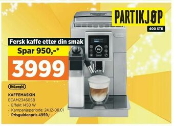 POWER KAFFEMASKIN tilbud