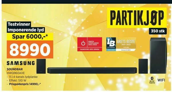 POWER SOUNDBAR tilbud