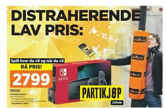 POWER Nintendo switch tilbud