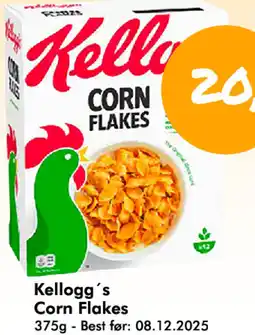 Havaristen Kellogg's Corn Flakes tilbud