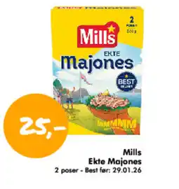 Havaristen Mills Ekte Majones tilbud
