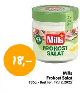 Havaristen Mills Frokost Salat tilbud
