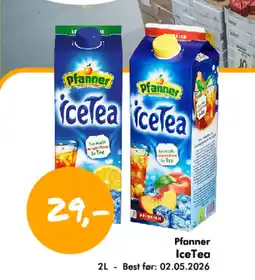 Havaristen Pfanner IceTea tilbud