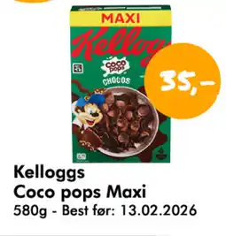 Havaristen Kelloggs Coco pops Maxi tilbud