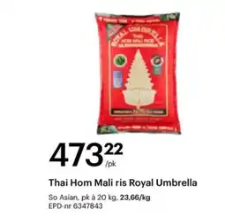 Storcash Thai Hom Mali ris Royal Umbrella tilbud