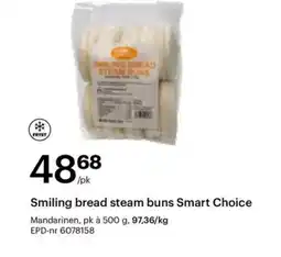 Storcash Smiling bread steam buns Smart Choice tilbud