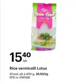 Storcash Rice vermicelli Lotus tilbud