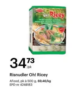 Storcash Risnudler Oh! Ricey tilbud