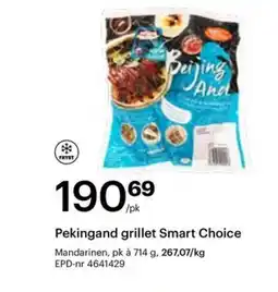 Storcash Pekingand grillet Smart Choice tilbud