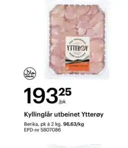 Storcash Kyllinglår utbeinet Ytterøy tilbud