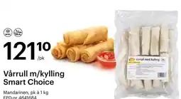 Storcash Vårrull m/kylling Smart Choice tilbud