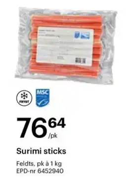 Storcash Surimi sticks tilbud