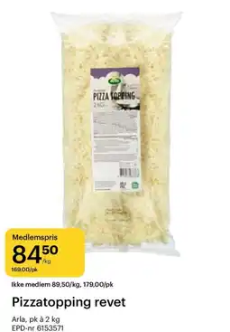 Storcash Pizzatopping revet tilbud