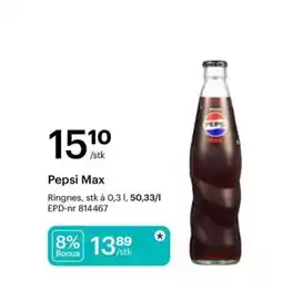 Storcash Pepsi Max tilbud