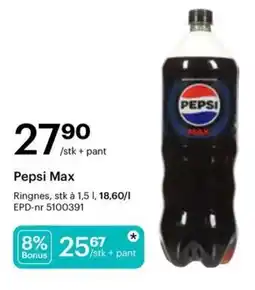 Storcash Pepsi Max tilbud
