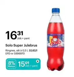 Storcash Solo Super Julebrus tilbud