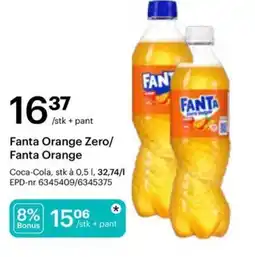 Storcash Fanta Orange Zero/ Fanta Orange tilbud