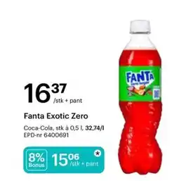 Storcash Fanta Exotic Zero tilbud