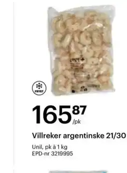 Storcash Villreker argentinske 21/30 tilbud