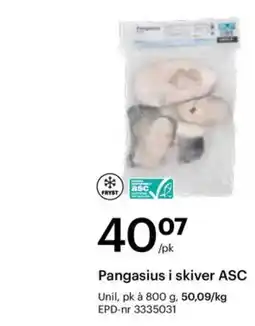 Storcash Pangasius i skiver ASC tilbud