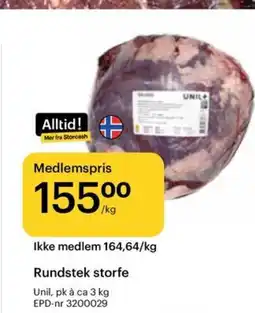 Storcash Rundstek storfe tilbud