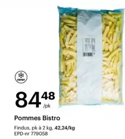 Storcash Pommes Bistro tilbud