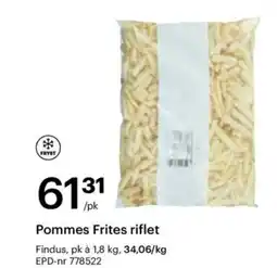 Storcash Pommes Frites riflet tilbud