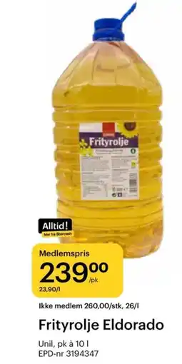 Storcash Frityrolje Eldorado tilbud